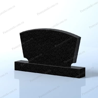 Памятник с округлым верхом и уступами по краям АР5012