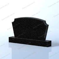 Памятник с дугой и узкими полками по бокам АР5013