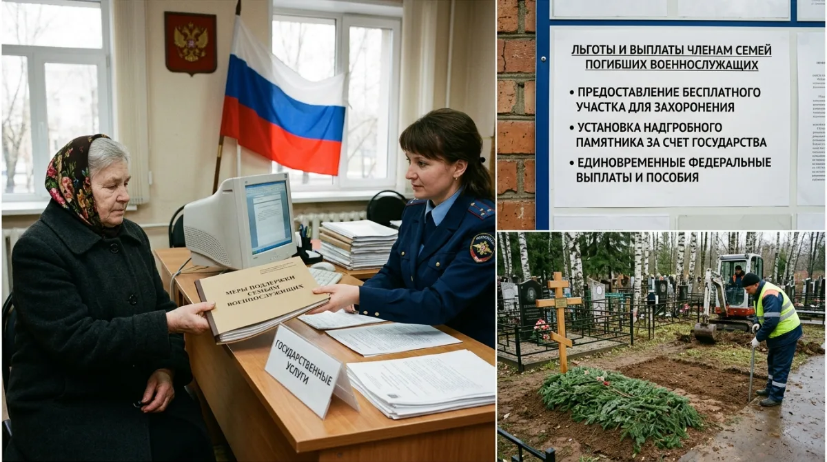 Оформление льгот и выплат семье погибшего военнослужащего